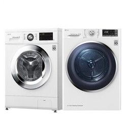 LG 9公斤滚筒洗衣机与干衣机套装 FCM902W与RC90U2AV2W精选特价深度解析